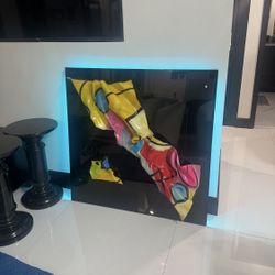 contemporary art sculpture inspired by "Wrapping" techniques, similar to the "Wrapping Candy" sculpture - 40” x 40” - Originally $1595