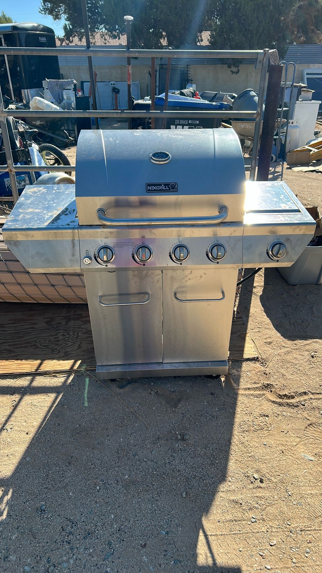 All Stainless Steel Good Working Order Gas Tank Including