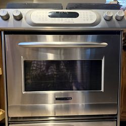 Kitchen Aid. 4 Burner Gas Stove 