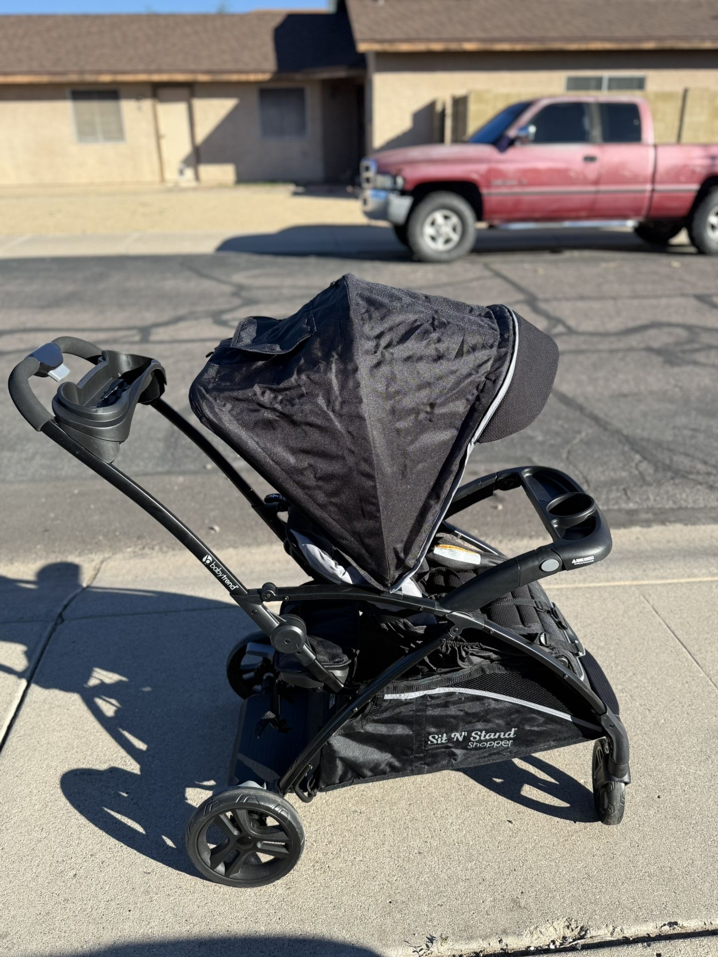 Sit And Stand Stroller 