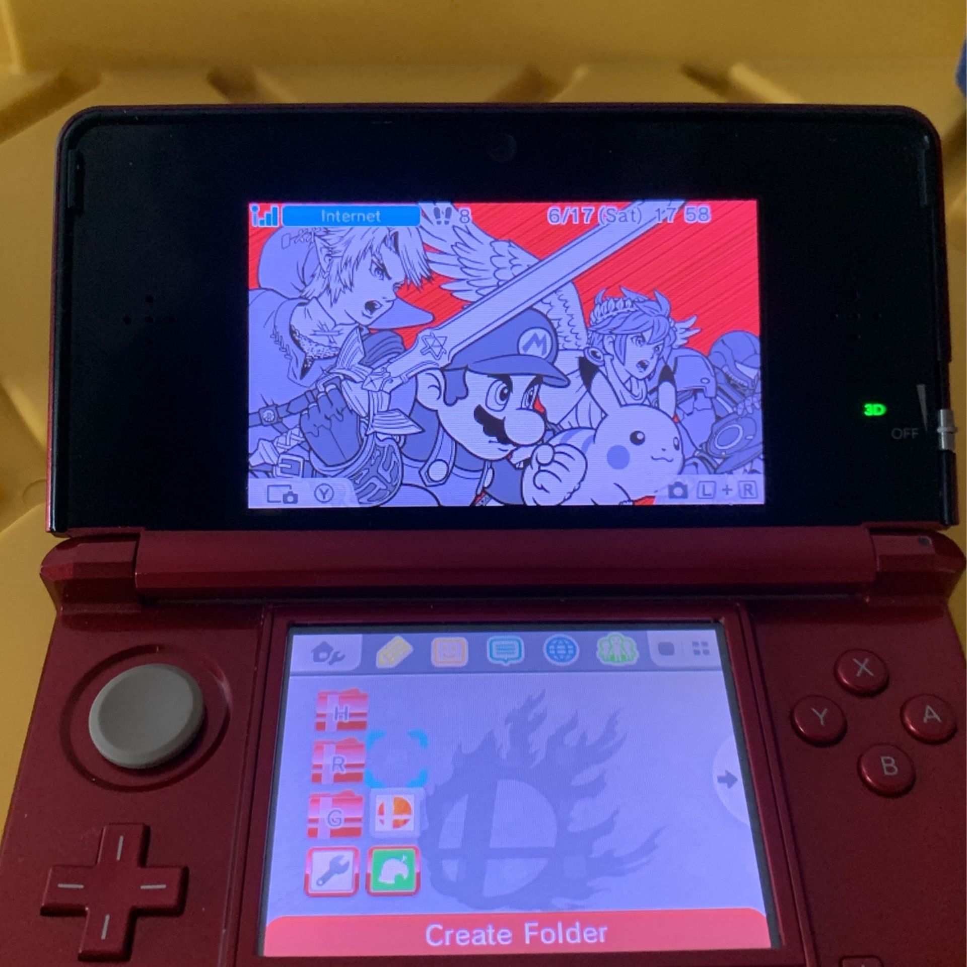Hacked 3ds Comes With Everything
