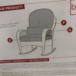 2 Wicker Rocking Chairs $200