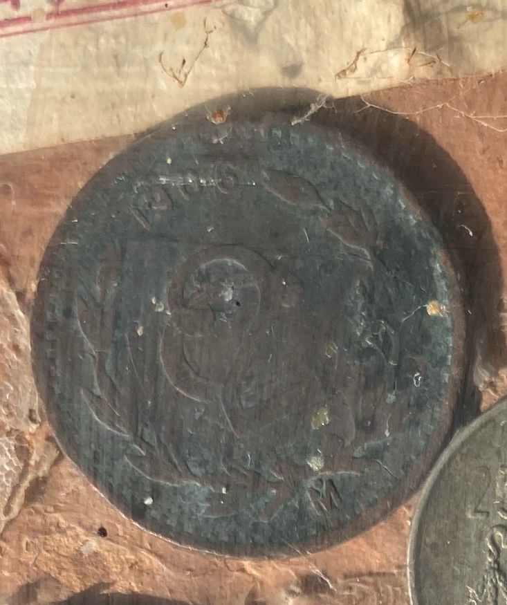 2 Centavos Mexicanos De 1906