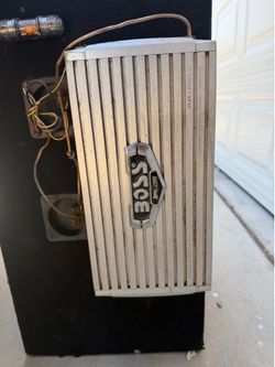 Subwoofer and amp