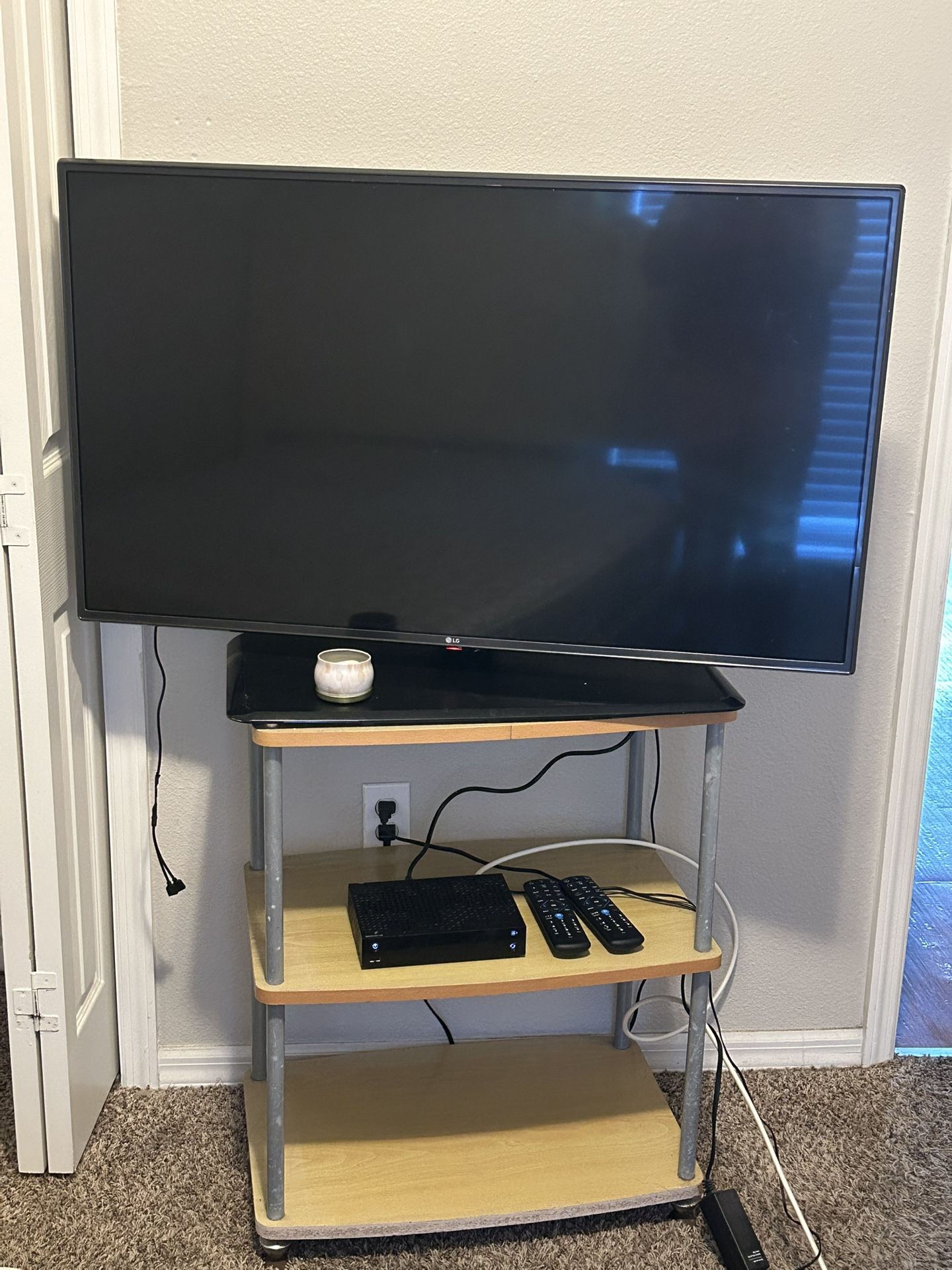 42” TV With Stand