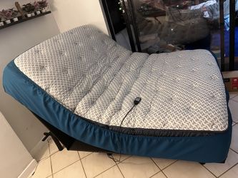 Serta bed with adjustable base electric reclining