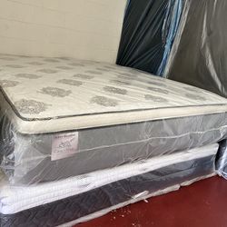King Size Mattress 14” Inches Pillow Top Of High Quality Also Available in Twin-Full-Queen and Cali-King Same Day Delivery
