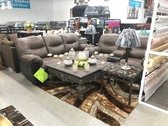 Ashley sofa and love seat recliner