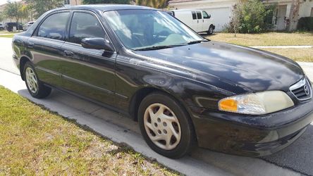 2002 Mazda 626 LX black 162k miles