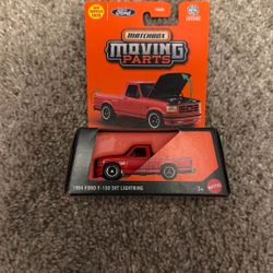 1994 Ford F-150 SVT Lightning red diecast car cars #matchbox #mattel 