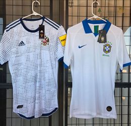 Adidas Nike Mens Jerseys Fútbol Brazil russia Médium size Authentic no trade