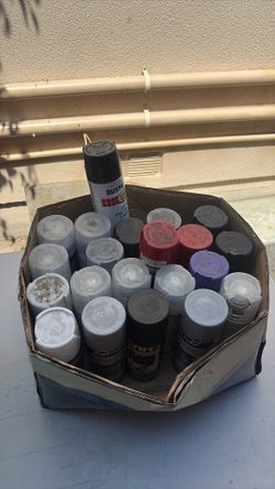 Box of paint