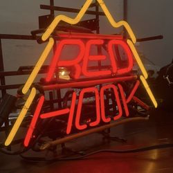 Red Hook Sign Neon Light 