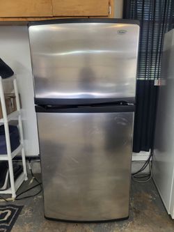 Whirlpool Stainless Steel Refrigerator (Delivery Available)