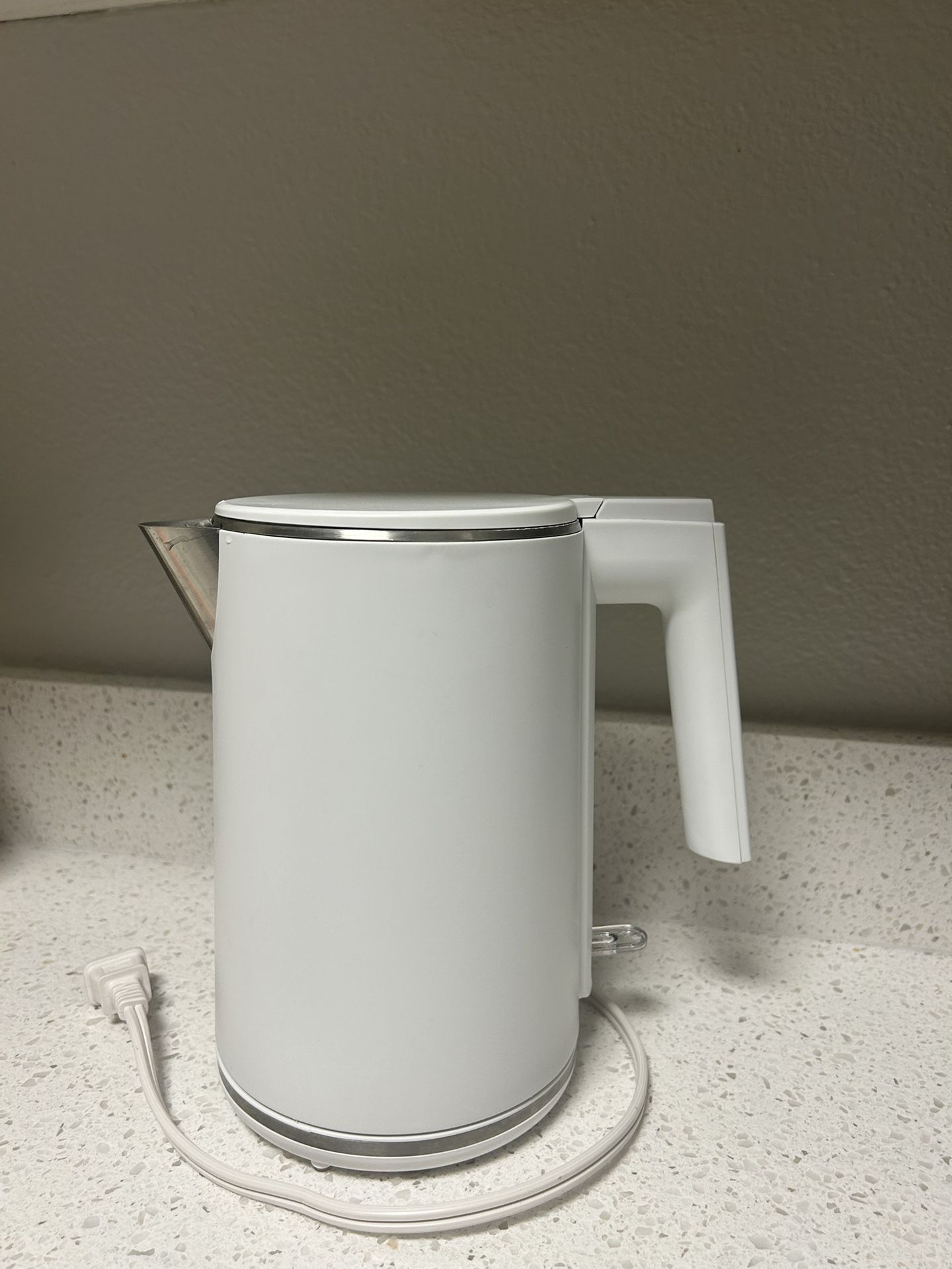 White Electric Kettle 