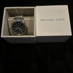 Men’s MK Watch (Silver)