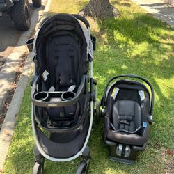 GRACO Travel System Stroller with Car Seat And a Base