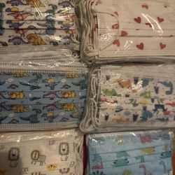 Kids Face Mouth /cubrebocas Para Niños