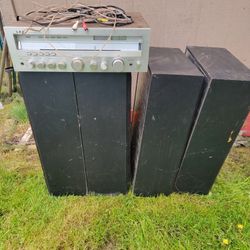 Receiver And Speakers
