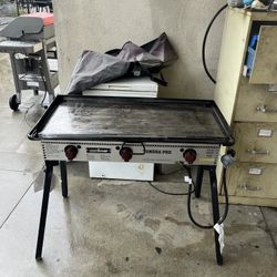 Flat Iron Top For Camp Chef 3 Burners Grill. Plancha Para Parrilla Camp Chef