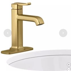 Kohler Cordate Single-handle Bathroom Faucet