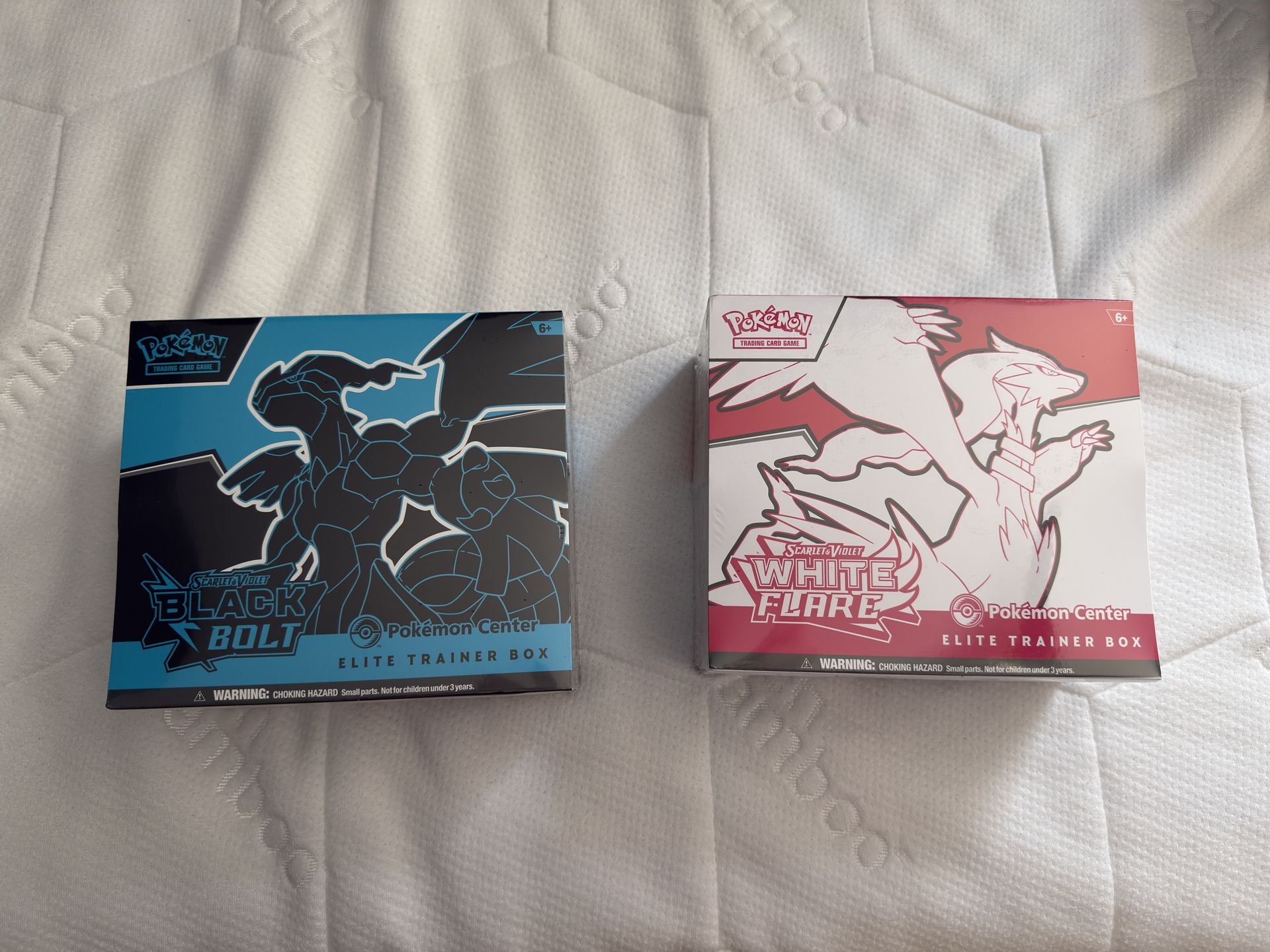 Black Bolt And White Flare Pokémon Center ETB