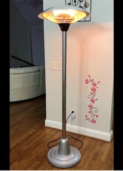 Sundate Electric Patio Heater, Free-Standing Indoor/Outdoor Heater, Adjustable  Height and Silent Heating, PHH-1500BS for Sale in Bessemer, AL - OfferUp