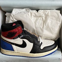 Air Jordan 1 x Union LA x Fragment - Varsity Red IO7847-002 * size M 10 * New, Unworn