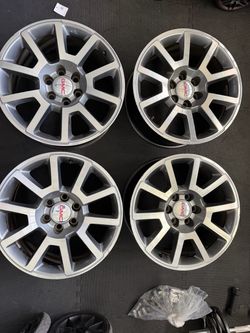 20" GMC Sierra 1500 Denali OEM Wheels — Set
