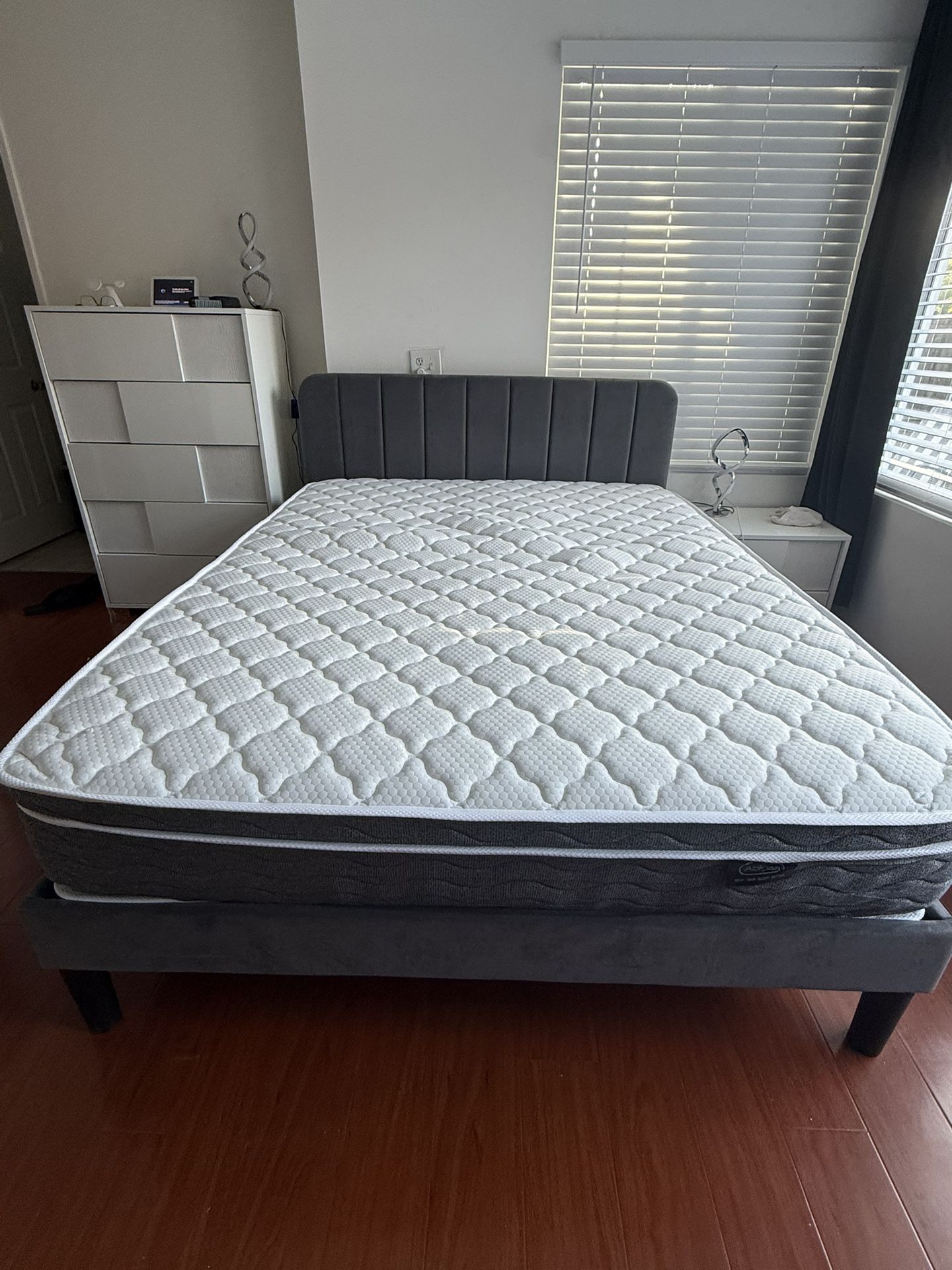Queen Size Bed $60