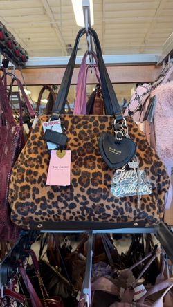 Juicy Couture Leopard Print Tote Bag