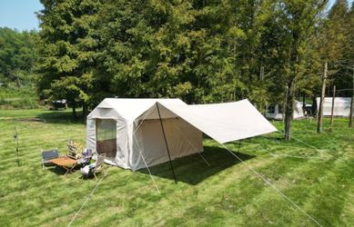 🏕️ Brand New in Box – Inflatable Camping / Glamping Tent ✨ Just Inflate & Enjoy! Easy 5-Minute