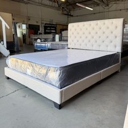 Queen Bed And Mattress 