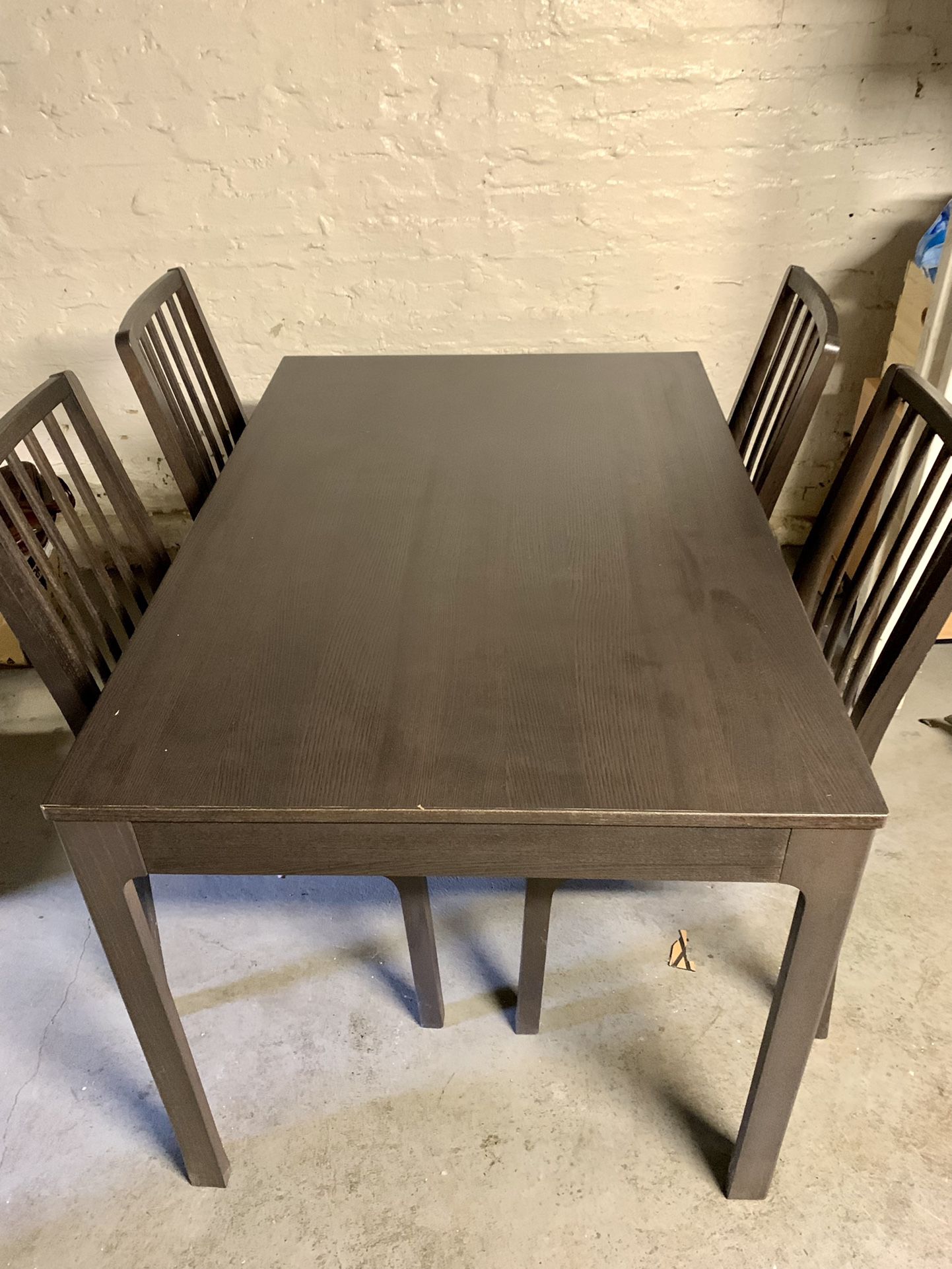 Ikea Extendable Dining Table With 4 Chairs