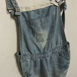 Junior Cute Girls Overalls Size 3 Small
