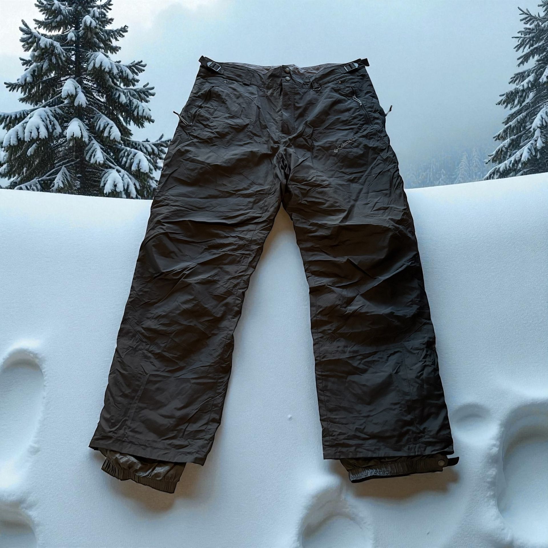 Columbia Men Size XL Snow Bibs Overall Pants Ski Snowboarding Waterproof Warm Winter Sports
