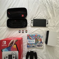 Nintendo Switch OLED + Games / Accessories