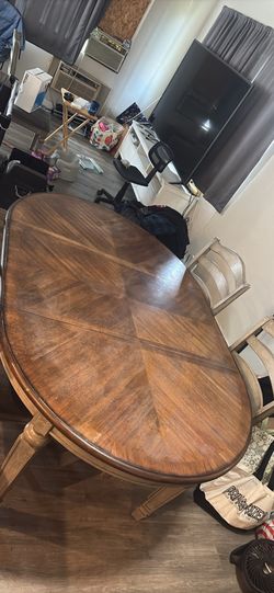 Dining table with 5 chairs