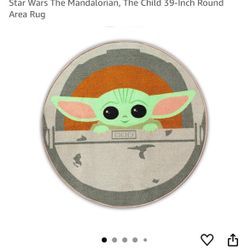 Baby Yoda Rug 