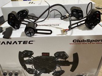 Fanatec Clubsport Universal Hub V2 for Xbox New Button modules $20