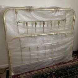 Bed Queen Frame, Head And Base Boards