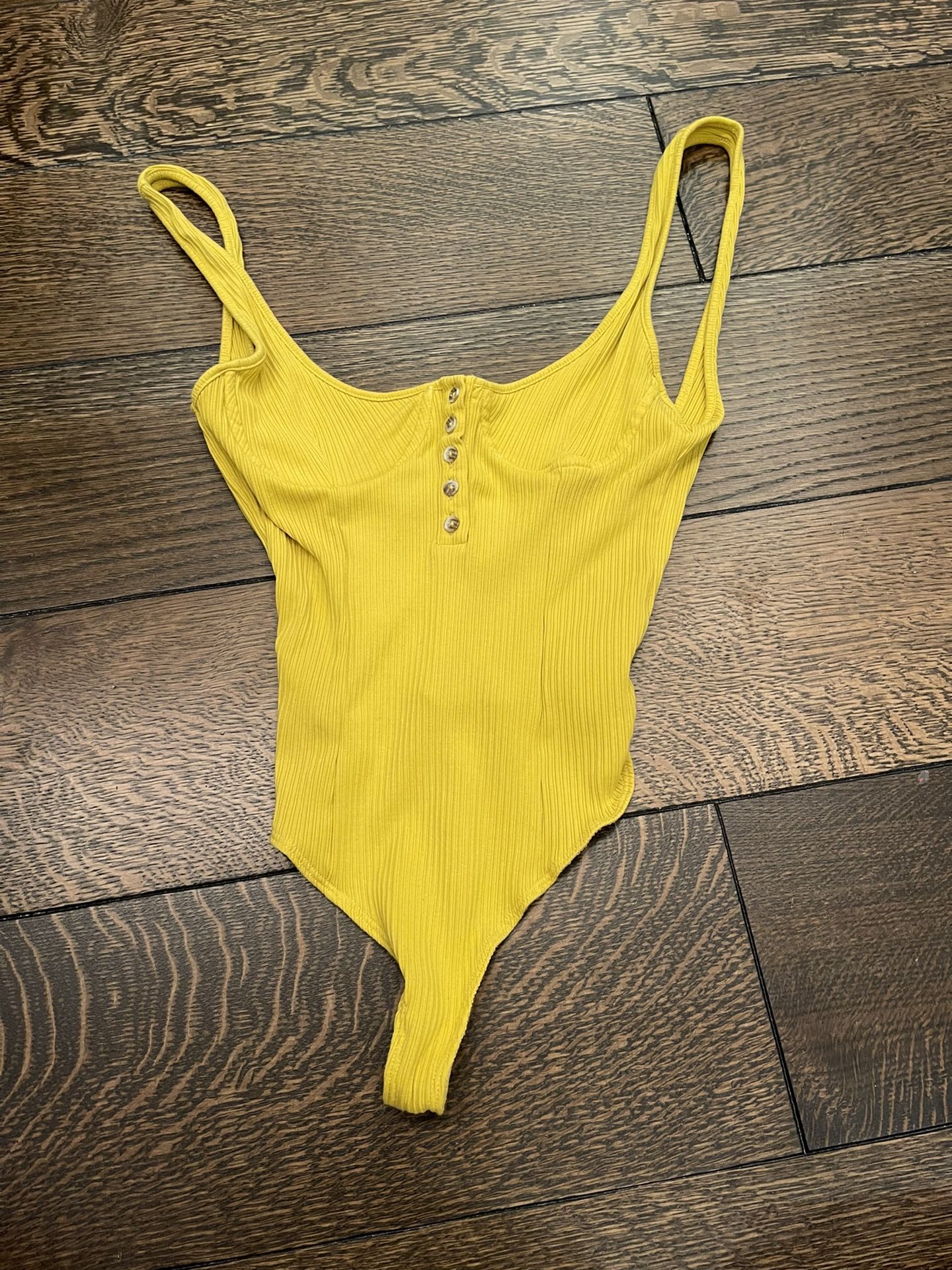 Yellow Bodysuit