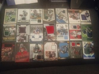 21 GU FOOTBALL CARDS