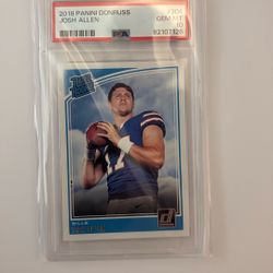 2018 Josh Allen Rated Rookie PSA 10