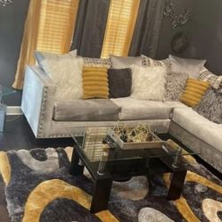 Silver Sectional