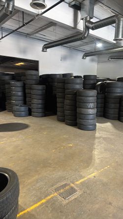 Used single tires set 4 tires same size