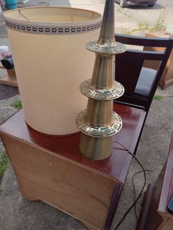Mid-century Lamp and Shade