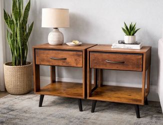 Modern nightstands set (2)