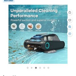 Brand New Aiper Scuba S1 Cordless Pool Vacuum Robotic Pool Cleaner Wall Climbing $600 Worth!