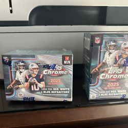 2025 TOPPS CHROME NFL BLASTER